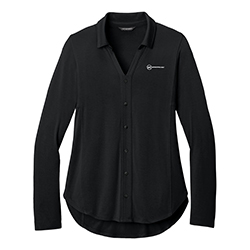 Women's Luxe Knit Button Tunic