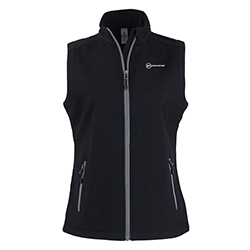 Women's Tempo Stretch Full Zip Softshell Vest